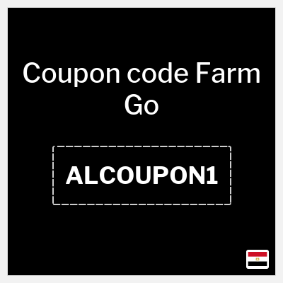 Coupon discount code for Farm Go 10% Cashback