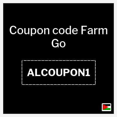 Coupon discount code for Farm Go 10% Cashback