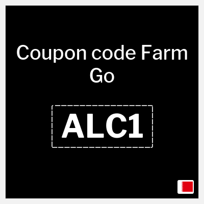 Coupon discount code for Farm Go 10% Cashback