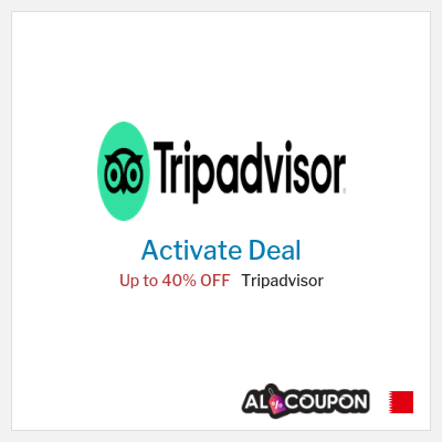 Special Deal for Tripadvisor Up to 40% OFF
