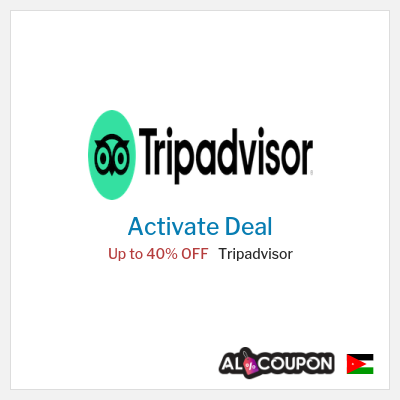 Special Deal for Tripadvisor Up to 40% OFF