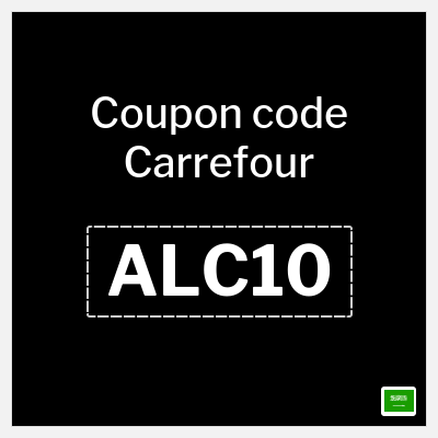 Coupon for Carrefour (ALC10) 30% OFF up to 20 SAR