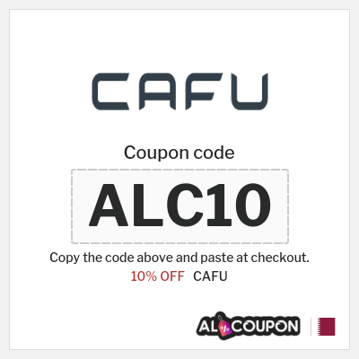 Coupon discount code for CAFU 20 Qatari Riyal discount
