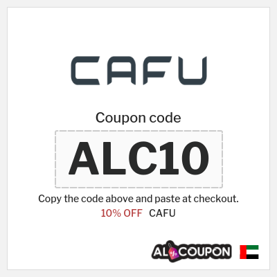 Coupon for CAFU (ALC10) 10% OFF