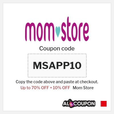 Coupon discount code for Mom Store 10% OFF