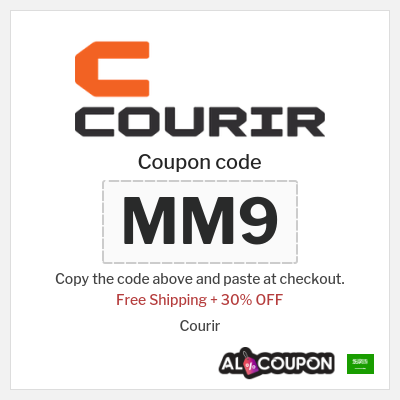 Coupon discount code for Courir 40% OFF