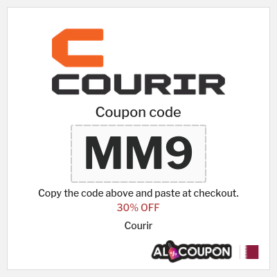 Coupon discount code for Courir 40% OFF