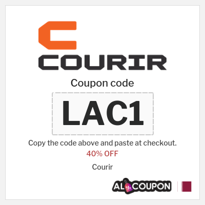 Coupon for Courir (LAC1) 40% OFF