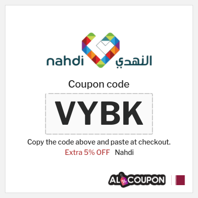Nahdi Coupon (VYBK) Nahdi discount code 2025