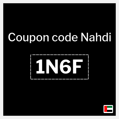 Nahdi Coupon (1N6F) Nahdi discount code 2025