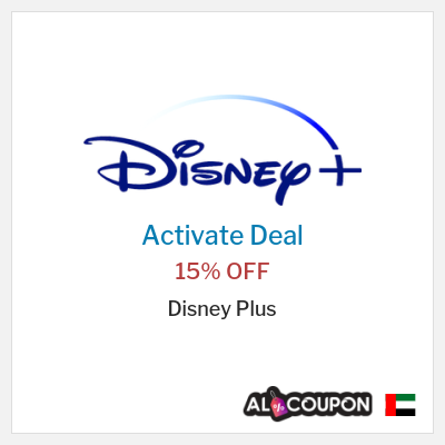 Special Deal for Disney Plus 15% OFF