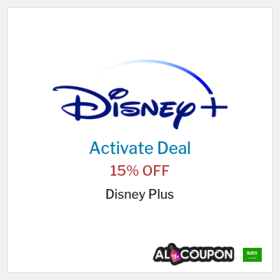Special Deal for Disney Plus 15% OFF