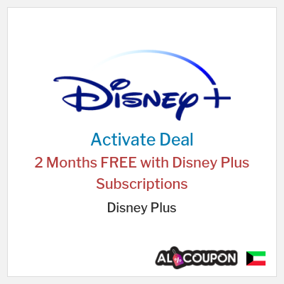 Special Deal for Disney Plus 2 Months FREE with Disney Plus Subscriptions