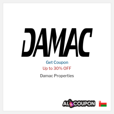 Coupon for Damac Properties Up to 30% OFF