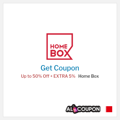 Coupon discount code for Home Box 5% Discount code