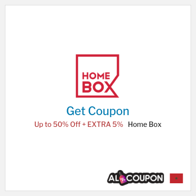 Coupon discount code for Home Box 5% Discount code
