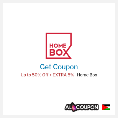 Coupon discount code for Home Box 5% Discount code
