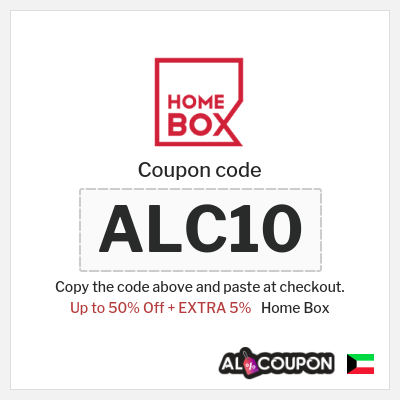 Coupon discount code for Home Box 5% Discount code