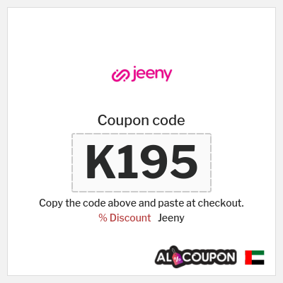 Coupon discount code for Jeeny % OFF New Users' Coupons