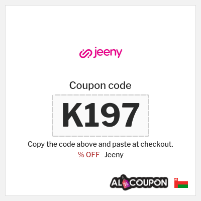 Coupon discount code for Jeeny % OFF New Users' Coupons
