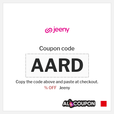 Coupon discount code for Jeeny % OFF New Users' Coupons