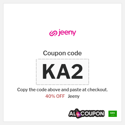 Jeeny Coupon (KA2) Jeeny Promo Code 2025