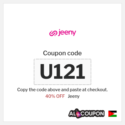 Coupon for Jeeny (U121) 40% OFF