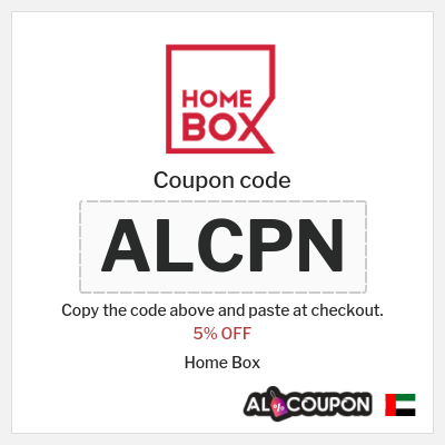 Coupon for Home Box (ALCPN) 5% OFF