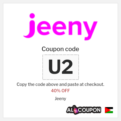 Coupon for Jeeny (U2) 40% OFF