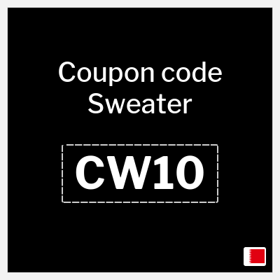 Coupon discount code for Sweater 15% OFF
