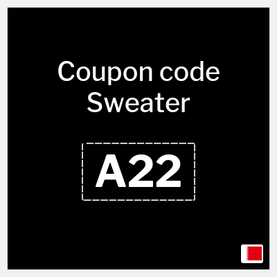 Coupon discount code for Sweater 15% OFF