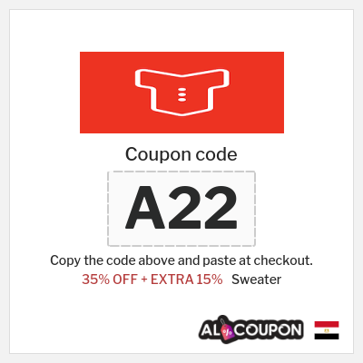 Coupon discount code for Sweater 15% OFF