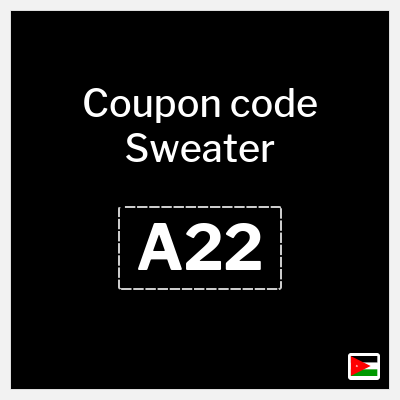 Coupon discount code for Sweater 15% OFF