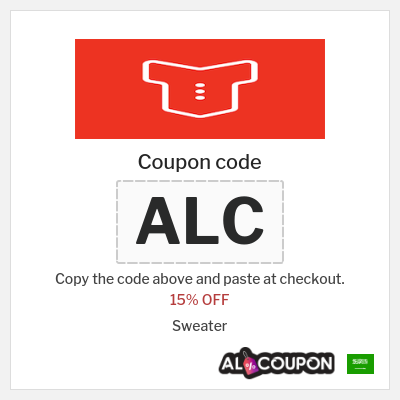 Coupon for Sweater (ALC) 15% OFF