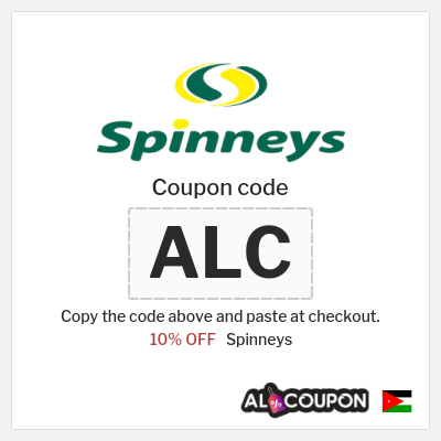 Coupon discount code for Spinneys 10% OFF