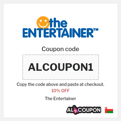 Coupon discount code for The Entertainer 10% Off All Packages