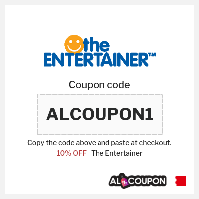 Coupon discount code for The Entertainer 10% Off All Packages
