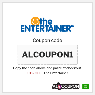 Coupon discount code for The Entertainer 10% Off All Packages