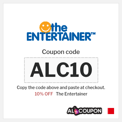 Coupon discount code for The Entertainer 10% Off All Packages