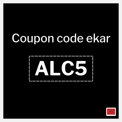 Coupon discount code for ekar 15% OFF