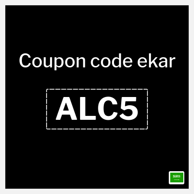 Coupon for ekar (ALC5) 15% OFF