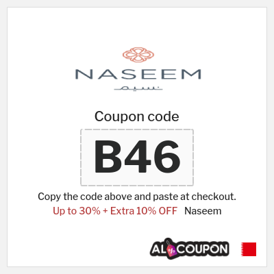 Coupon discount code for Naseem 10% OFF
