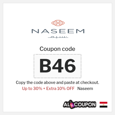Coupon discount code for Naseem 10% OFF