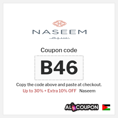 Coupon discount code for Naseem 10% OFF