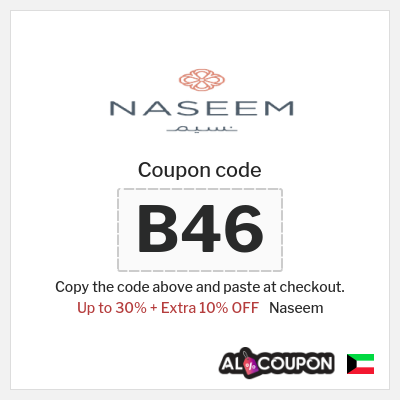 Coupon discount code for Naseem 10% OFF