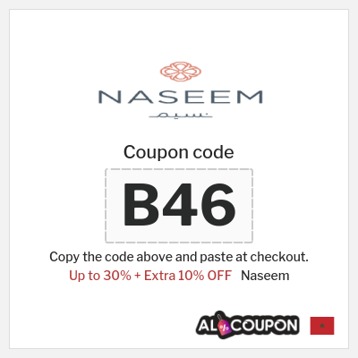 Coupon discount code for Naseem 10% OFF