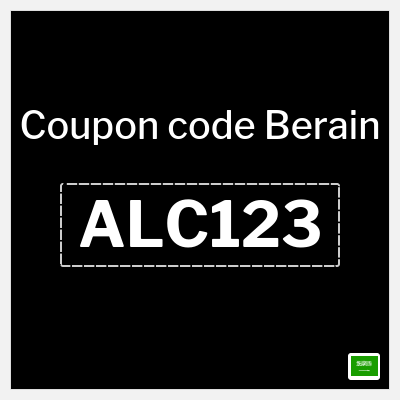Coupon discount code for Berain 15% OFF