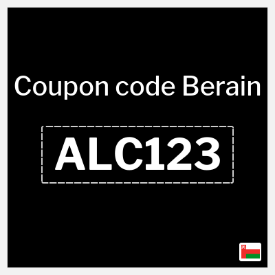 Coupon discount code for Berain 15% OFF