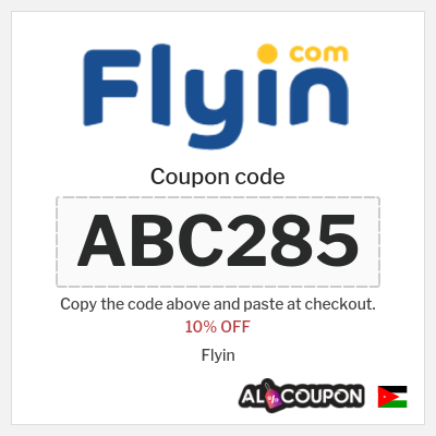 Coupon discount code for Flyin Up to 10% OFF Flights & Hotels