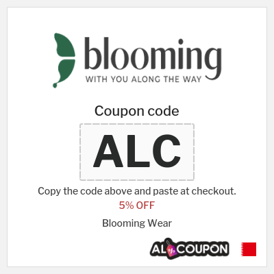 Coupon for Blooming Wear (ALC) 5% OFF